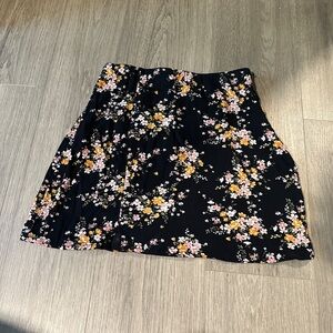 American Eagle floral Mini Skater Skirt